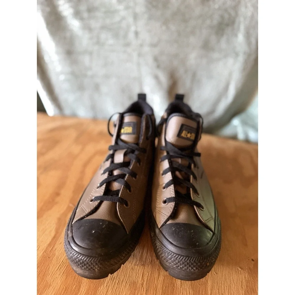Converse Chuck Taylor All Star Malden Street Mid Boots Taupe 10.5 Mens
